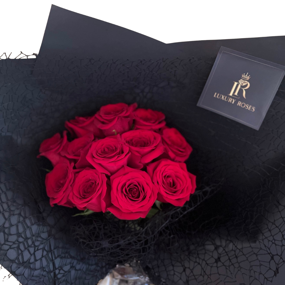 RED ROSES TEDDY & CHOCOLATES